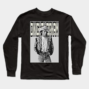 Dwight Yoakam / Vintage style Long Sleeve T-Shirt